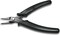 The Beadsmith Hi-Tech Chain Nose Pliers, 5.5 inches (140mm) with high carbon steel head, black comfort grip handle with spring, tool for jewelry making, electronics or micro mechanics